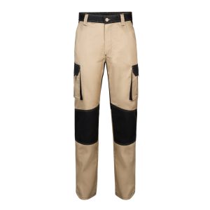 Pantaloni in twill bicolore con diverse tasche VL NJORD