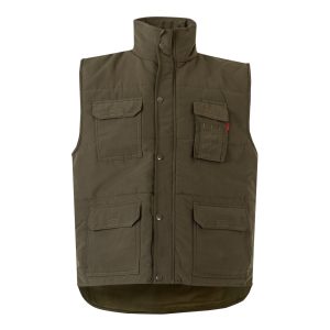 Gilet imbottito con diverse tasche VL MEFITIS