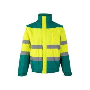 Two-tone padded jacket VL JUPITER