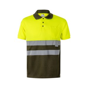 Polo bicolore bird-eye VL CUPID LARGE
