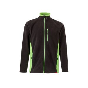 Two-tone fleece jacket VL GERAS
