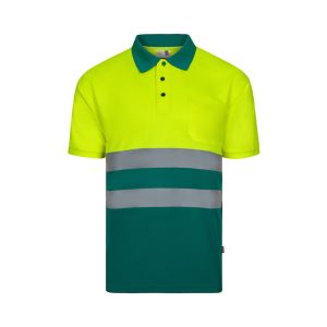 Polo bicolore bird-eye VL FORTUNA
