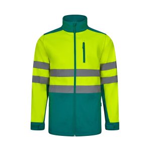 Two-tone soft shell jacket VL HESTIA