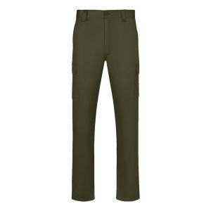 Pantaloni con diverse tasche in twill VL HERMES