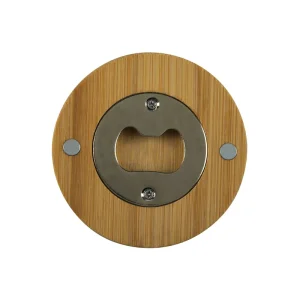 Wooden bottle opener