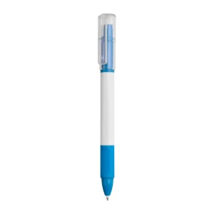 Penna a sfera con evidenziatore