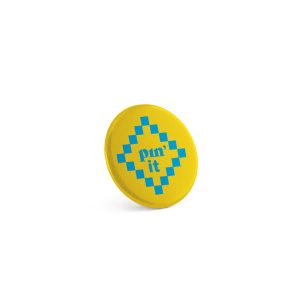 Button PIN 3. Pin rotondo con spilla