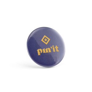 Button PIN 8. Pin rotondo con chiusura magnetica doppia