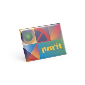 Button PIN 15. Magnete rettangolare