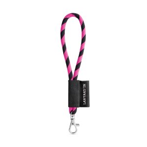 SET Lanyard TUBE Short (Ø 7 mm) with Hook Trigger Snap 9 mm