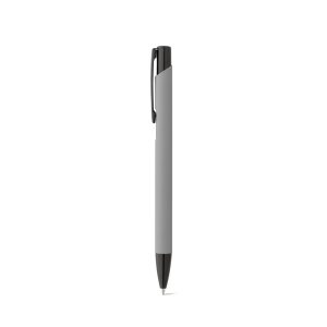 Soft touch aluminium ball pen POPPINS