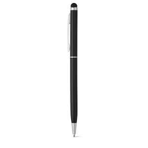 Ball pen with touch tip in aluminium ZOE BK