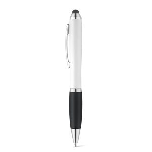 Ball pen with twist mechanism and metal clip SANS