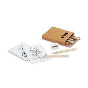 Set per colorare in scatola in cartone ANIM