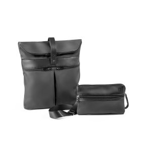 Microfibre and PU backpack ROVER BACKPACK