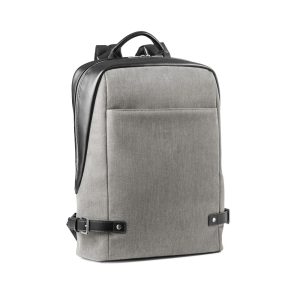 Backpack for laptop up to 15.6” in fabric and PU DIVERGENT BACKPACK II