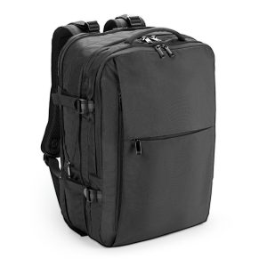 High-density recycled 600D polyester travel backpack DALLAS