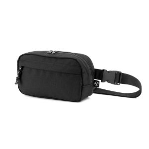 Waist bag in 600D recycled polyester and lining in 210D MYKONOS