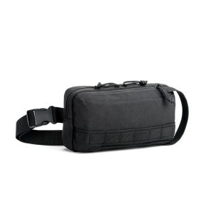 Waist bag in high-density 600D recycled polyester and 210D EDINBURGH