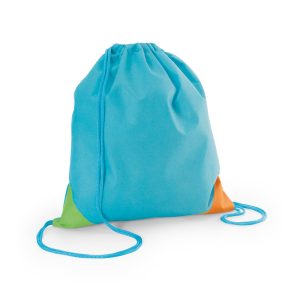 Colourful non-woven drawstring bag BISSAYA