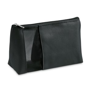 Microfibre and mesh cosmetic bag ANNIE