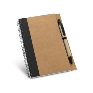 B6 spiral-bound notebook with plain ASIMOV