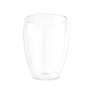 Set of 2 borosilicate glass cups MACHIATO DUO