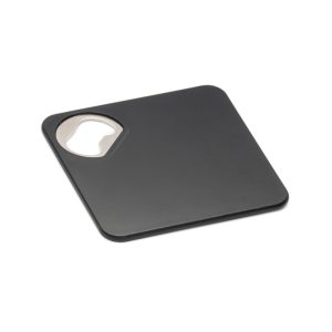 Coaster with bottle opener FUNFAYE