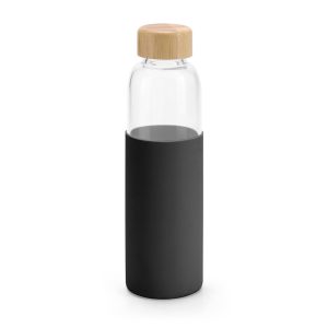 Bamboo and borosilicate glass bottle 600 mL DAKAR