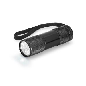 Torcia in alluminio con 9 LED FLASHY