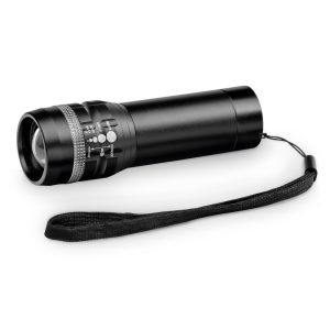 Torcia in alluminio con funzione zoom con 3 modalità di ZOOMIN