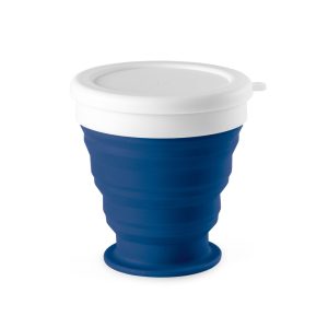 Bicchiere da viaggio pieghevole in silicone e PP 250 mL ASTRADA