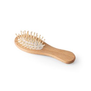 Spazzola per capelli in legno con denti in bambù DERN