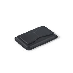 Magnetic PU card holder that attaches easily to the back CONNOR