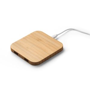 Caricatore wireless Superfast 15W in bambù DALTON
