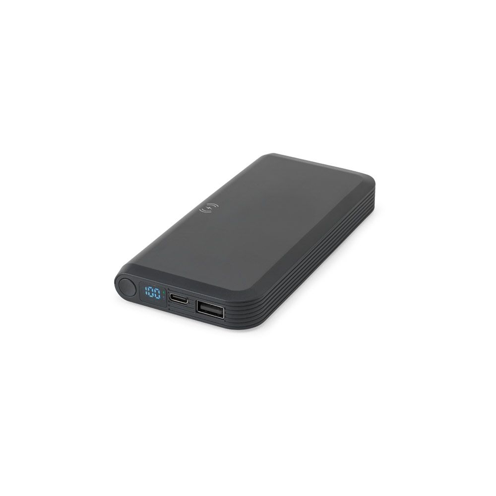 Power bank da 10.000 mAh in ABS riciclato BECKER 10