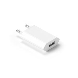 Power adapter USB-A 5W made from recycled ABS WOESE
