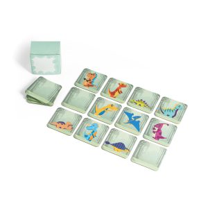 Gioco di memoria con 20 pezzi TRICERATOPS