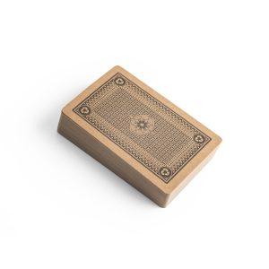 Deck of 54 classic cards in kraft paper FISCHER