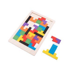 Gioco di costruzioni e incastri in compensato MOKI