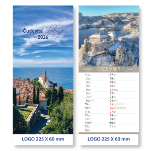 Calendario Meravigliosa Slovenia