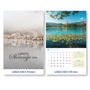 Beauties of Slovenia calendar