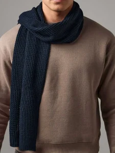 Sciarpa classica in maglia waffle Beechfield B424