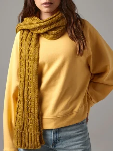 Sciarpa melange a trecce Beechfield B499