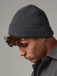 Berretto waffle in cotone organico Beechfield B52N