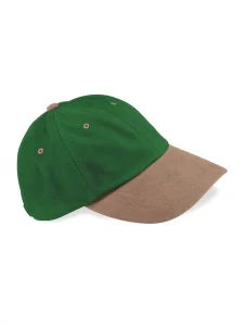 Cappellino a profilo basso in cotone spazzolato pesante Beechfield B57