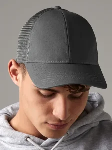 Cappellino trucker in cotone organico Beechfield B60N