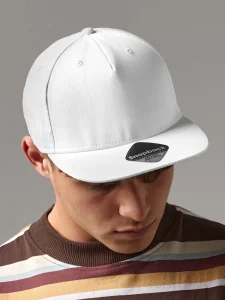 Cappellino Snapback Rapper a 5 pannelli Beechfield B610