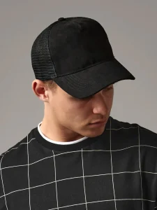 Cappellino trucker snapback Suede Beechfield B643