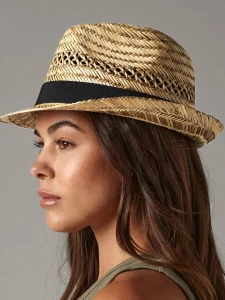 Trilby estivo in paglia Beechfield B730